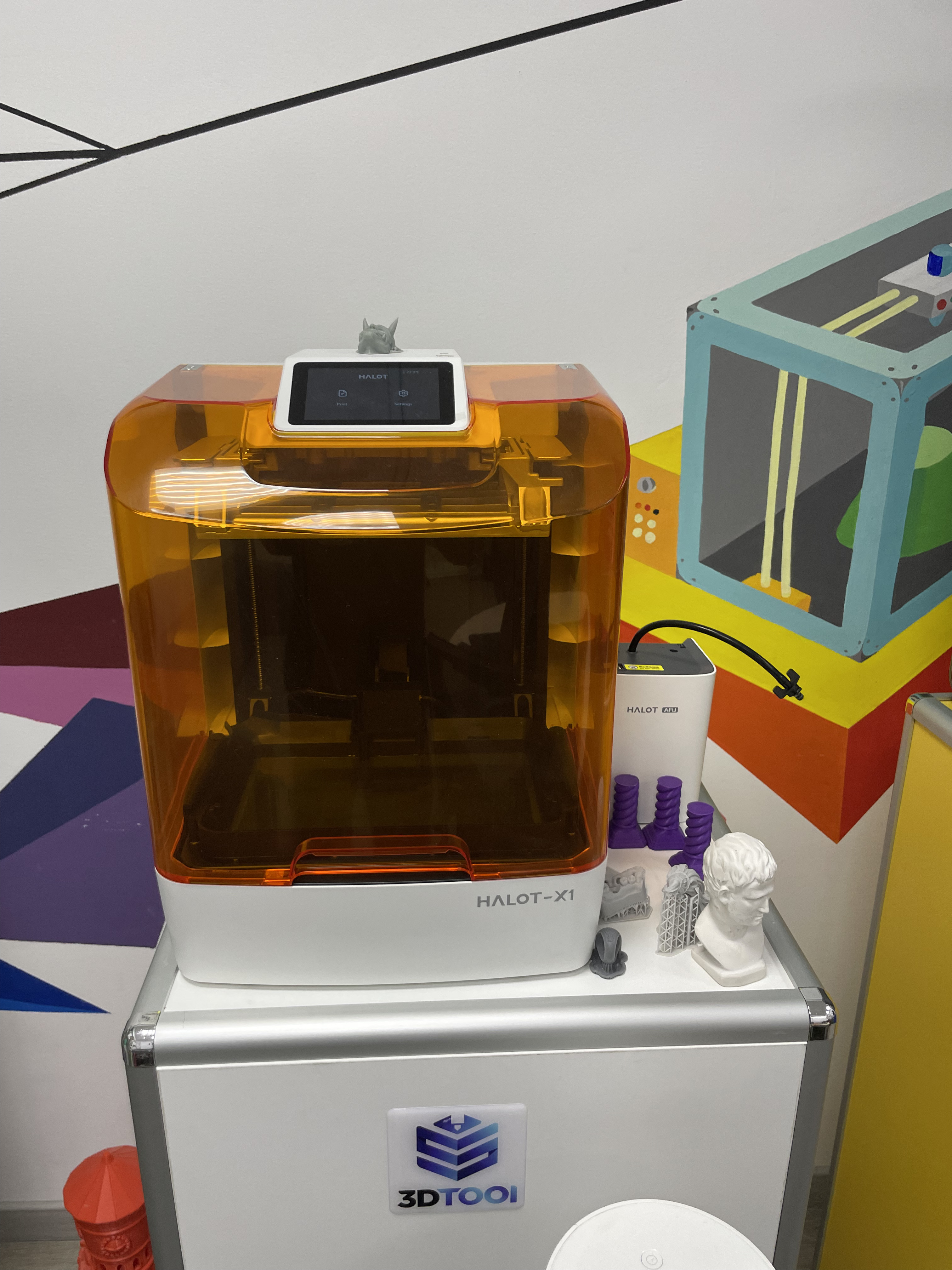 Фото 3D принтер Creality Halot-X1 Combo Б/У