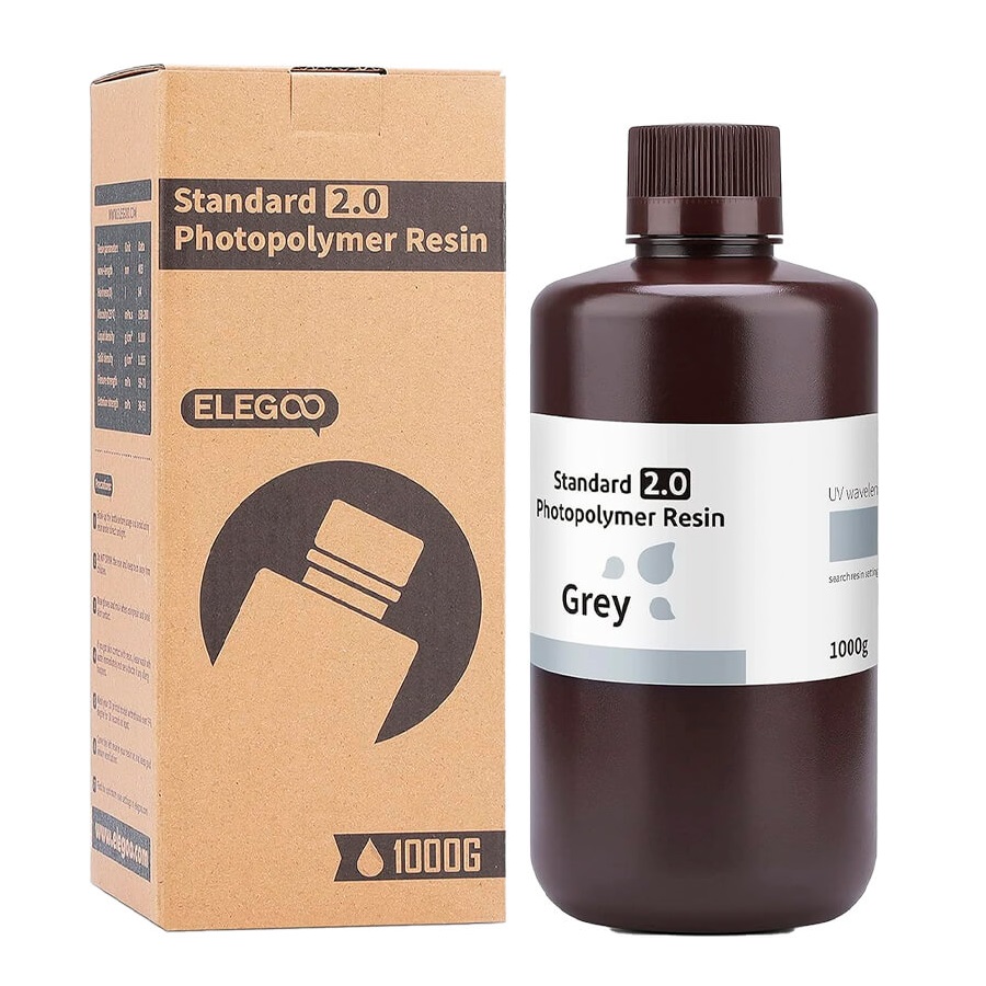 Фото Фотополимерная смола Elegoo Standard Resin V2.0, 0,5 л