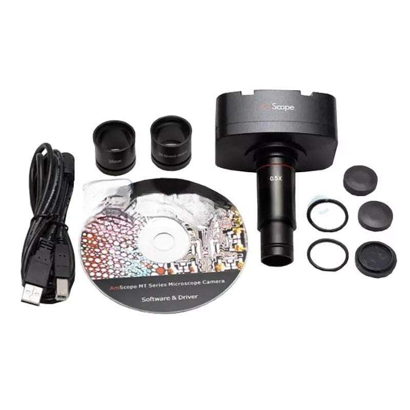 Фото Цифровой стереомикроскоп AmScope GM400TZ-5MA