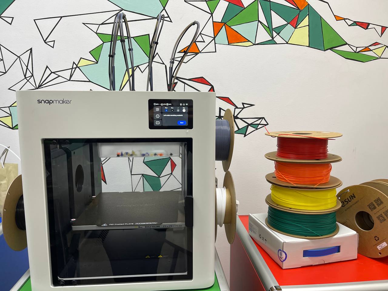 Фото Цветной 3D принтер Snapmaker U1 (Аванс 10%)